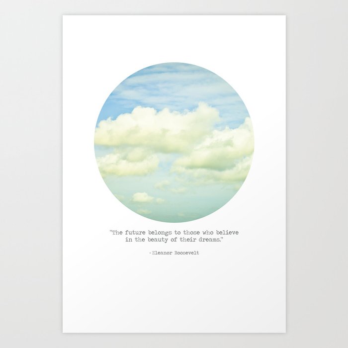 The beauty of the dreams Art Print