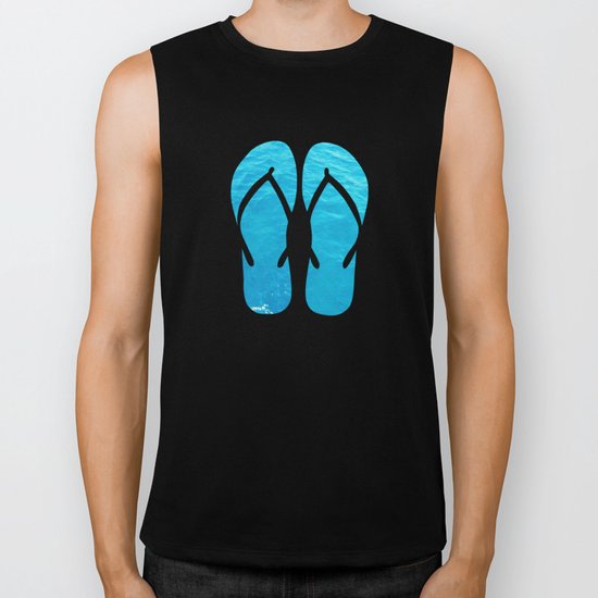 FLIP FLOP SUMMER Biker Tank