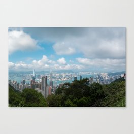 Hong Kong Skyline Canvas Print
