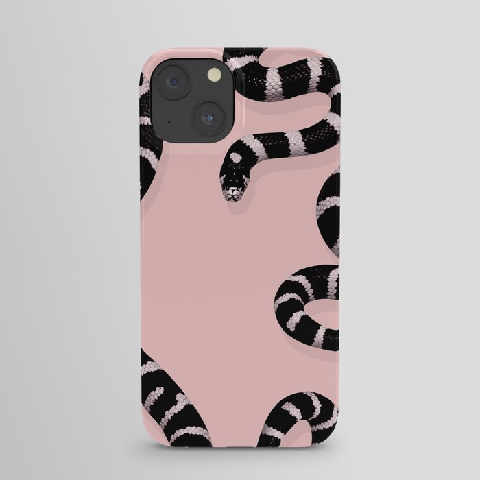 Snake Pink iPhone Case