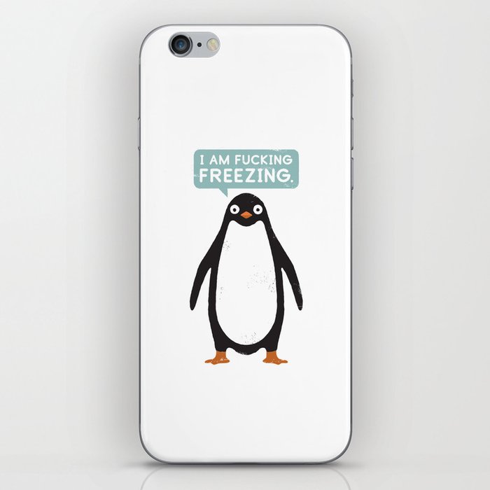 Talking Penguin iPhone Skin
