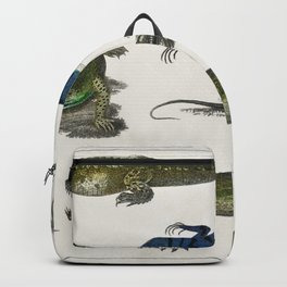 Collection of Various Reptiles Backpack