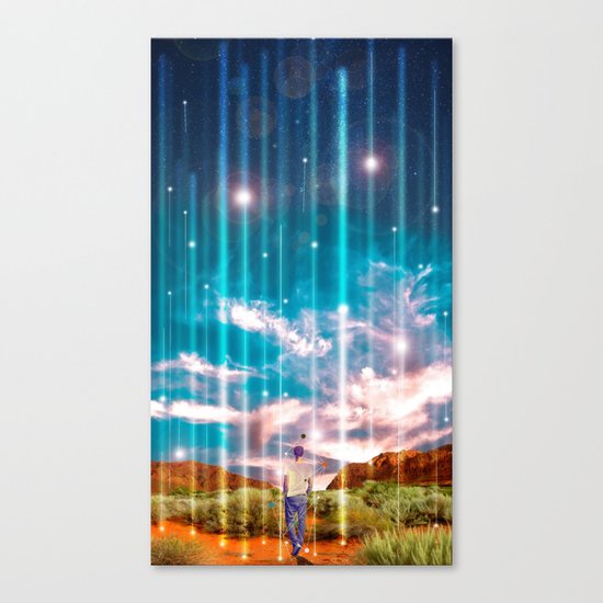TRAVELLING LIGHTS Canvas Print