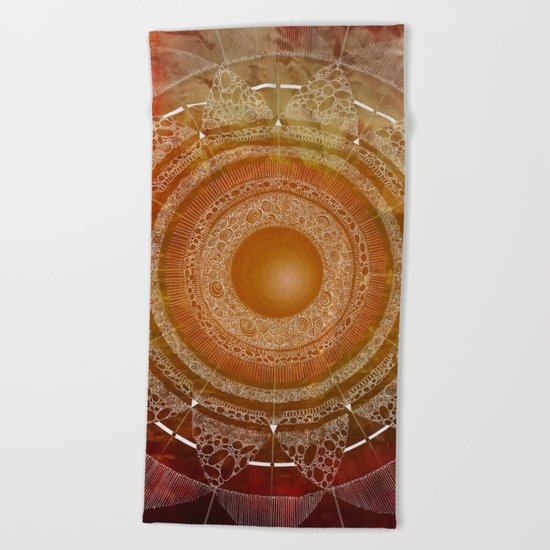 Svadhisthana (carnal knowledge) Beach Towel