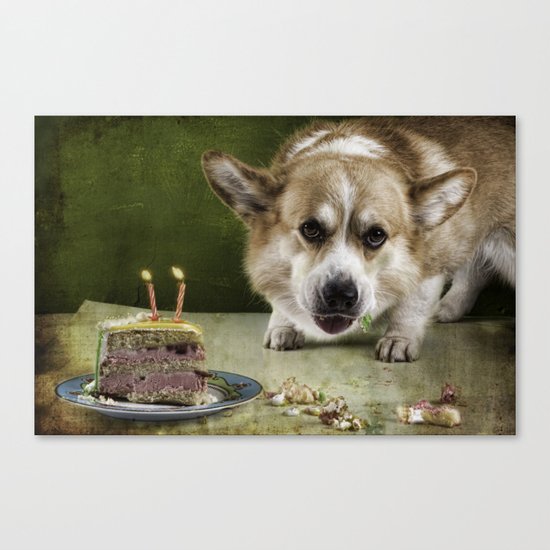 I have to hurry before she sees me.............. Canvas Print