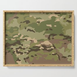 Woodland Hues Camo - MultiCam Camouflage Serving Tray