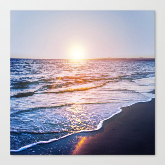 BEACH DAYS IX Canvas Print