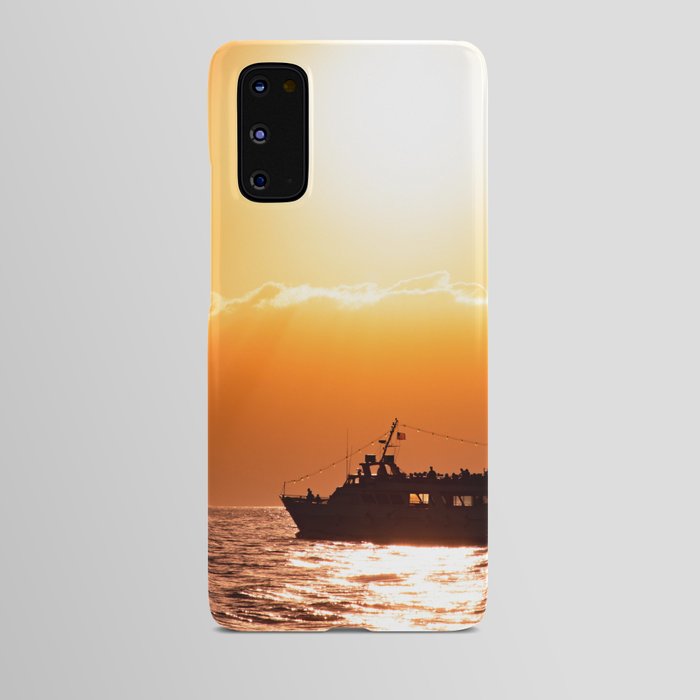 Sunset Cruise Pacific Ocean Lanai Hawaii Android Case