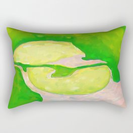 Green apple Rectangular Pillow