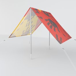Red and Yellow Hands Sun Shade