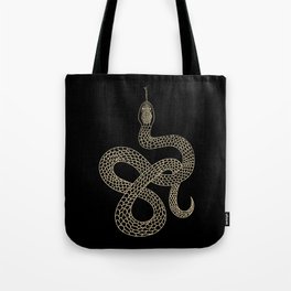 Vintage line snake Tote Bag