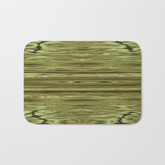 Abstraction Serenity in Pinewood Bath Mat