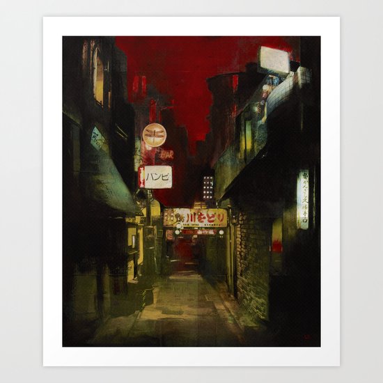Kamogawa Odori Art Print