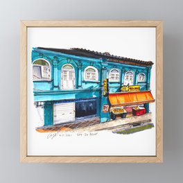 204 Jalan Besar, Singapore Framed Mini Art Print