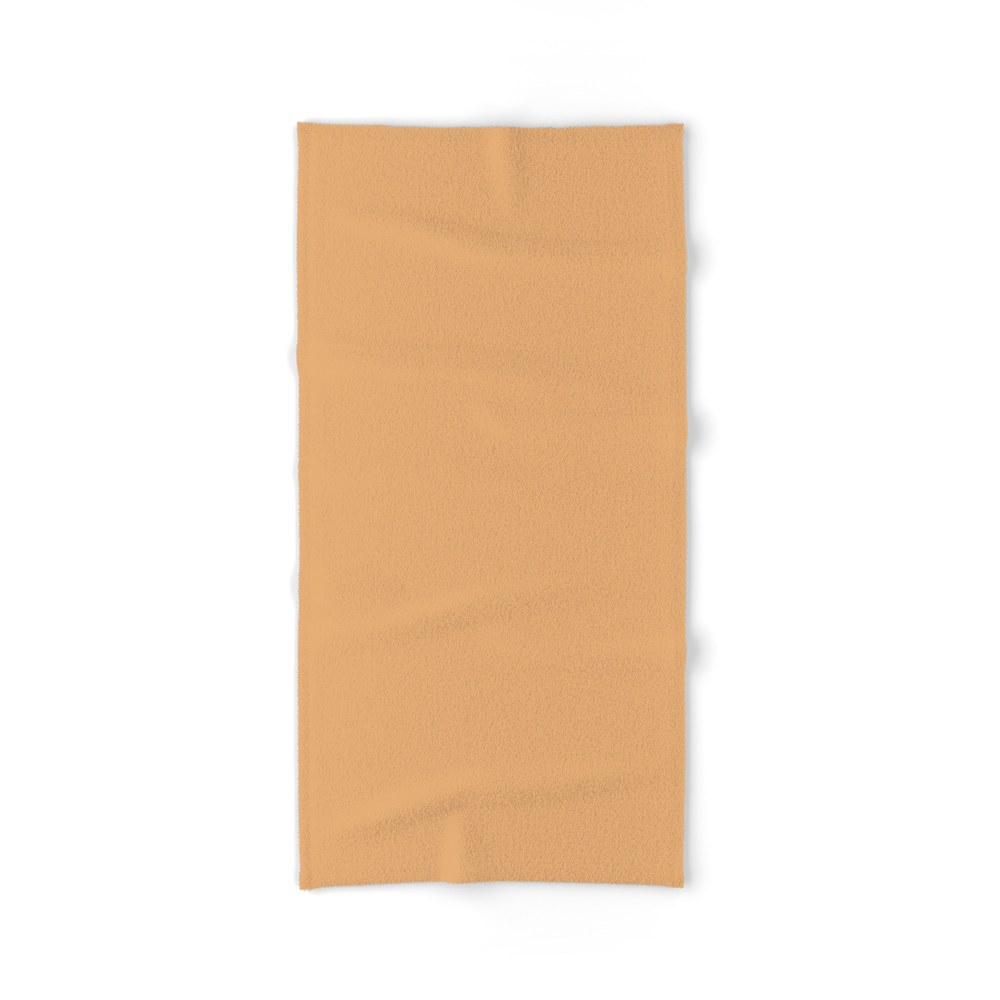 Fawn - Solid Color Bath Towel by makeitcolorful