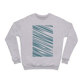 Ocean stripes background Crewneck Sweatshirt