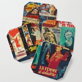 French Film Noir Coaster