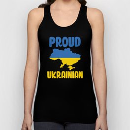 Proud Ukrainian Unisex Tank Top