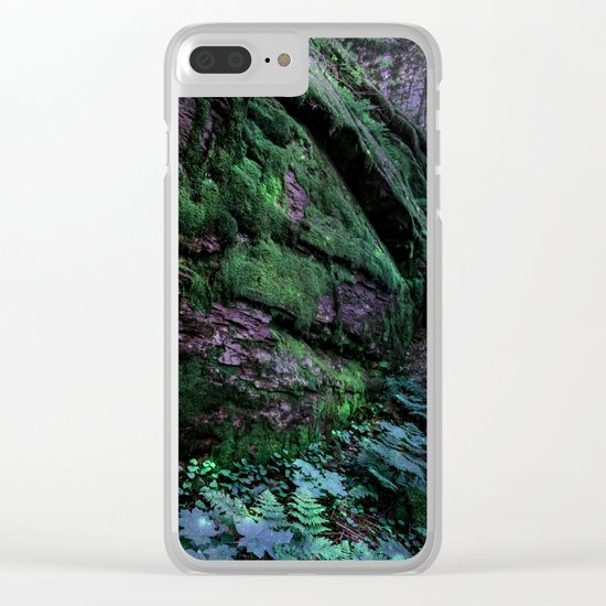 Enchanted Forest Wall (Where the Fairies Dwell) Clear iPhone Case