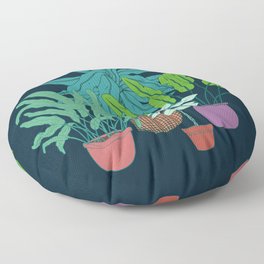 Plants mon amour Floor Pillow