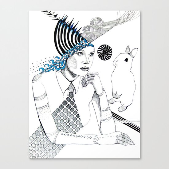 Mysterious Spin Canvas Print