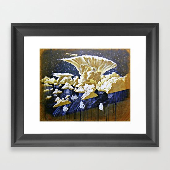 "Cold Front" Framed Art Print