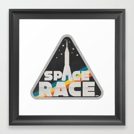 Space Race Framed Art Print