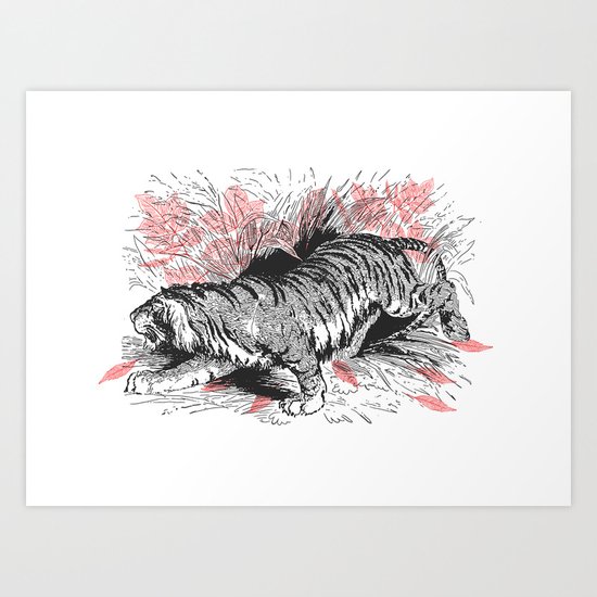 Tiger 2 Art Print