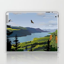 The Columbia River Gorge BRIGHTER! Laptop & iPad Skin
