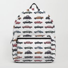 Watercolor Vintage Cars Backpack