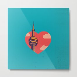Toronto Love Metal Print