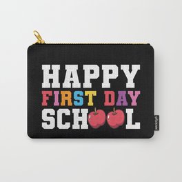 Happy First Day School Carry-All Pouch