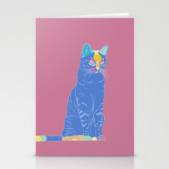 The cat #2 Stationery Cards