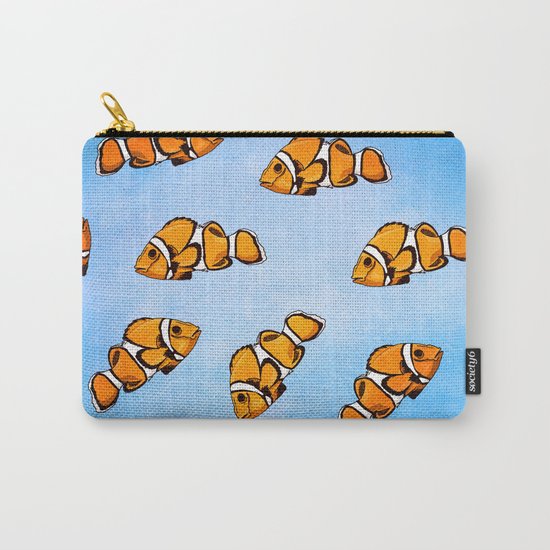 Clownfish Pattern Carry-All Pouch