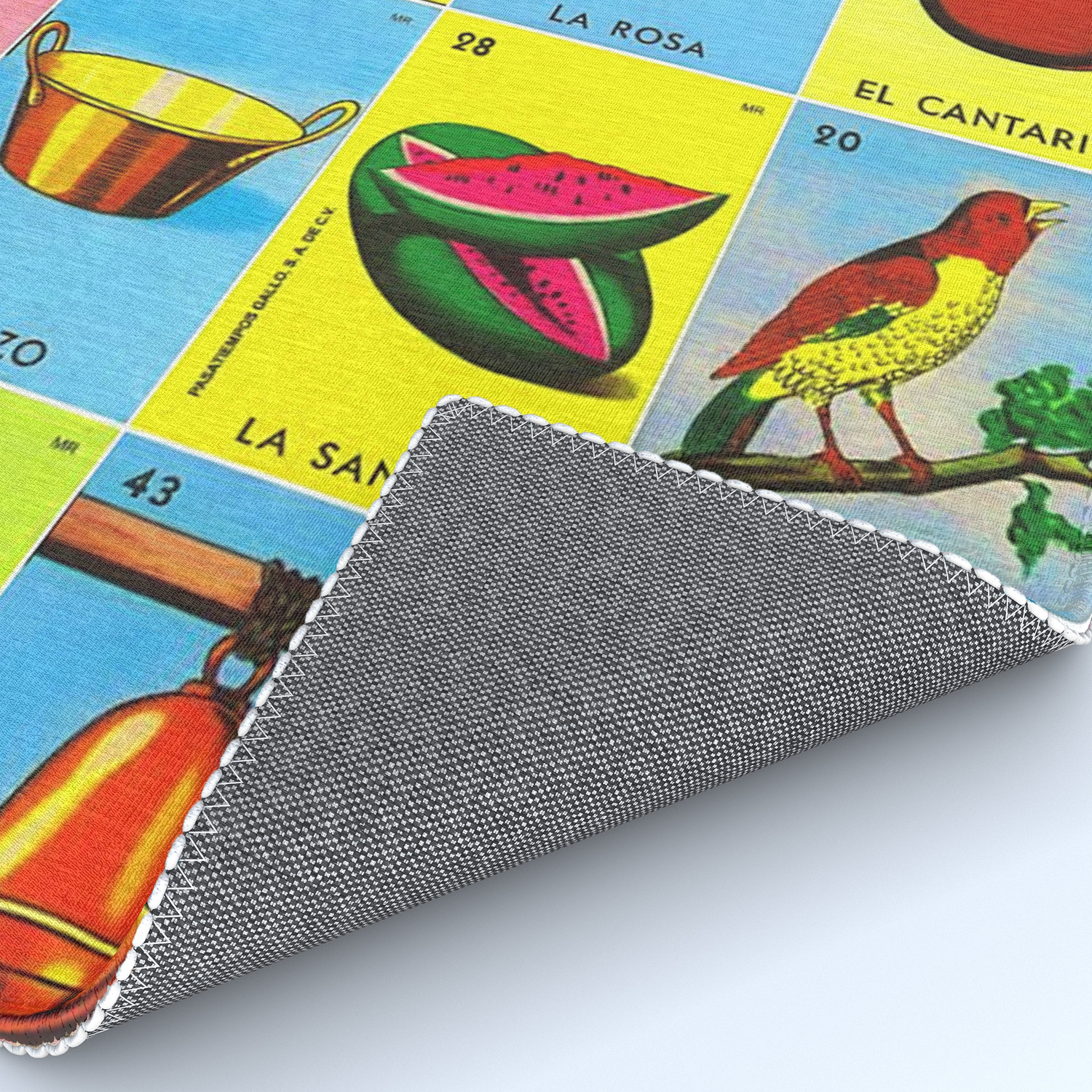 Loteria Mexico Rug By Jeffreegaga - 