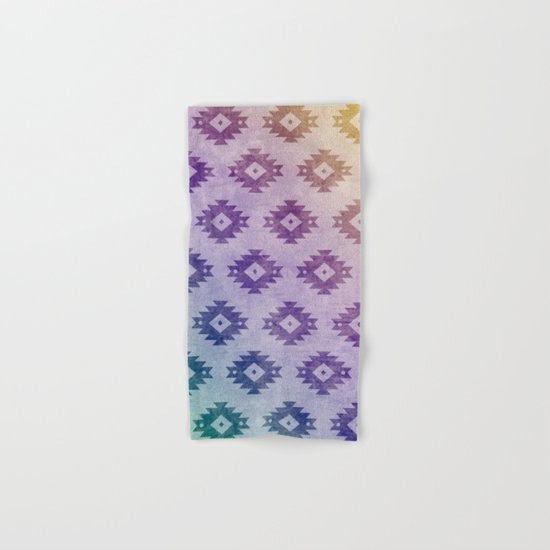 Aztec Pattern 06 Hand & Bath Towel