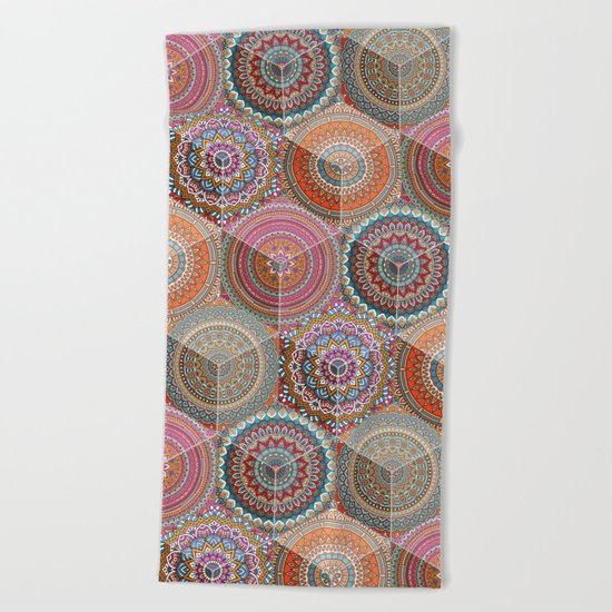 Hexatribal - Full Beach Towel