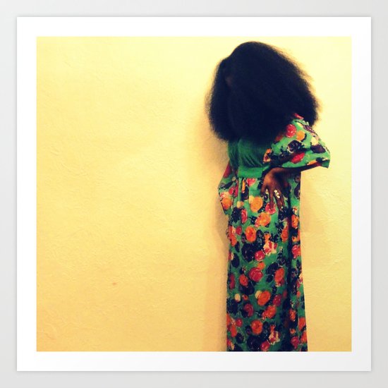 Afro Art Print