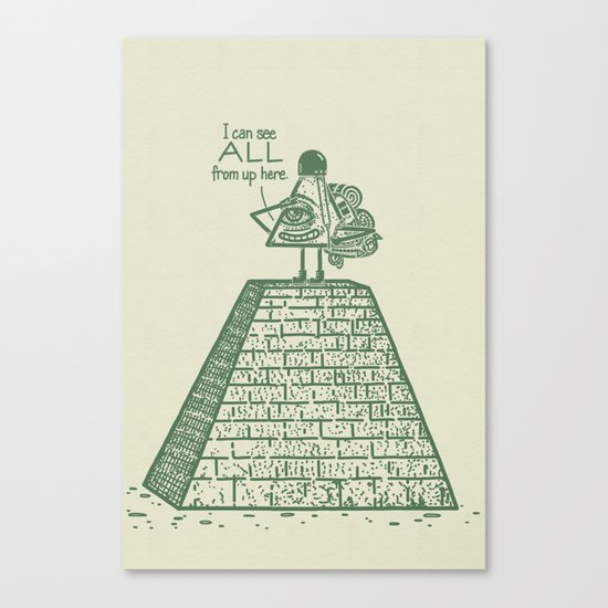 I See ALL Canvas Print