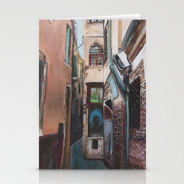 Venetian Escape Alley Stationery Cards