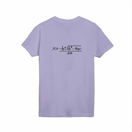 quadratic equation formula Kids T Shirt