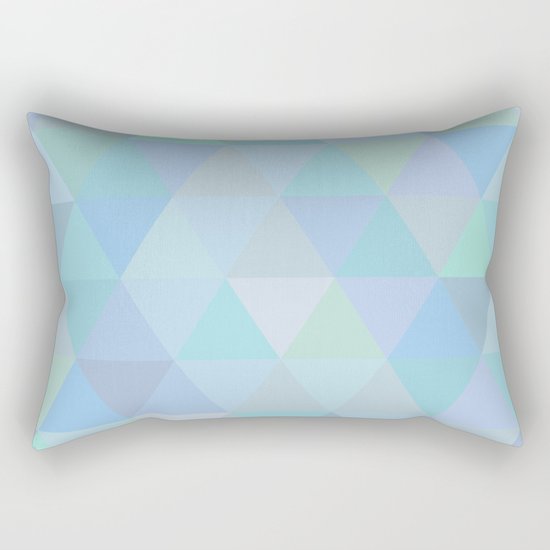 Triangles Rectangular Pillow