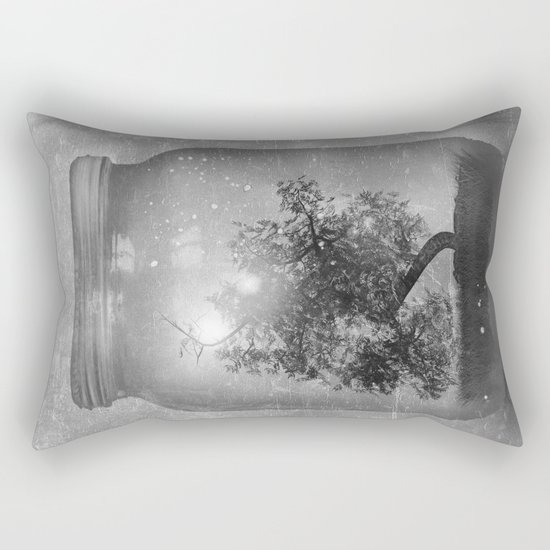 Black and White - Saving Nature Rectangular Pillow