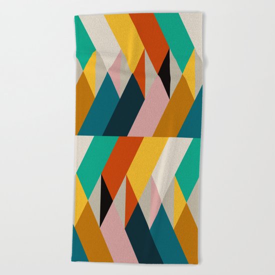 Fragments VIII Beach Towel