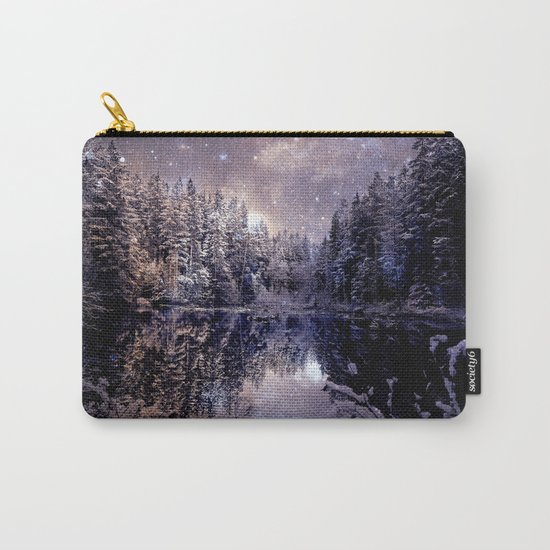 A Cold Winter's Night Neutral Carry-All Pouch