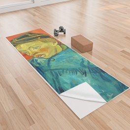 Vincent van Gogh "The Schoolboy (Camille Roulin)" Yoga Towel