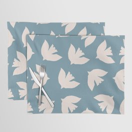 Henri Matisse Inspired Flying Doves Bird Pattern Placemat