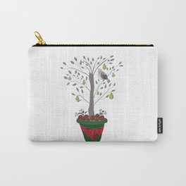 12 Days of Christmas Partridge in a Pear Tree Carry-All Pouch