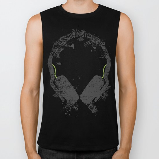 Art Headphones V2 Biker Tank