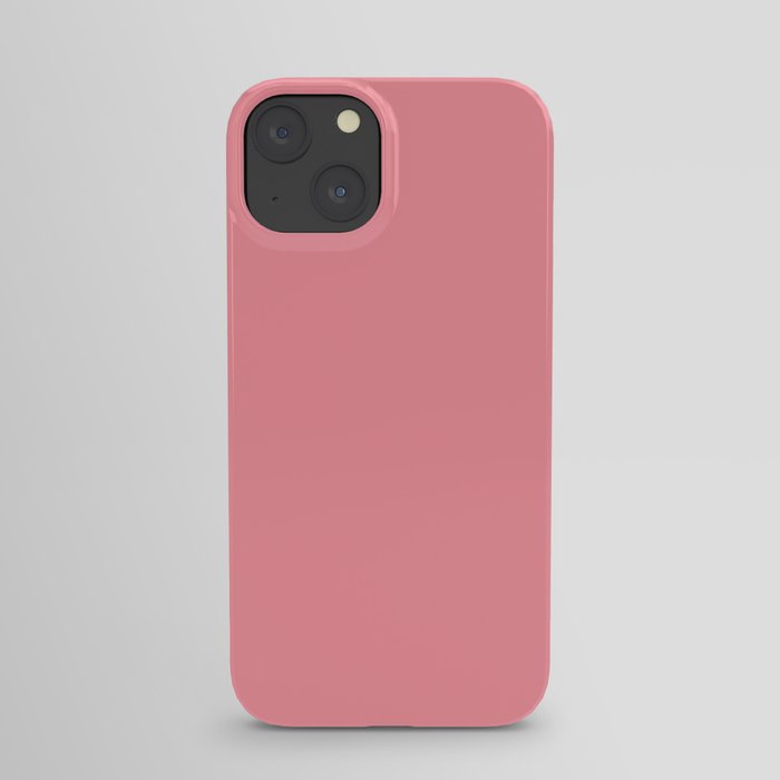Geranium Pink iPhone Case